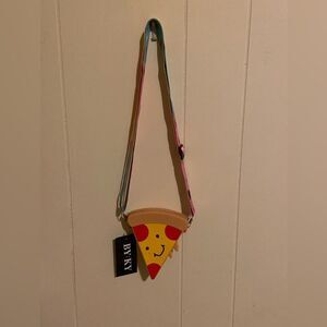 Kids Pizza Slice Crossbody Bag - Yellow and Red
